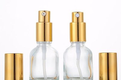 30ml transparent glass bottle with spraying base (4)