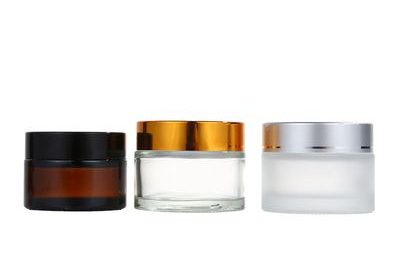 5g 100g frosted glass cream jar (5)