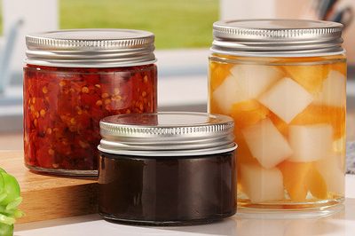 Airtight high-lid straight glass jar (3)