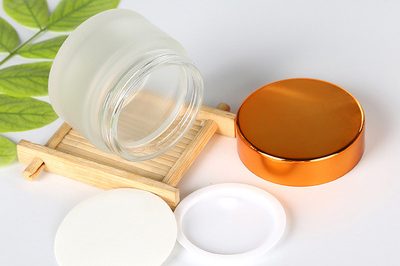Cosmetics jar glass empty bottle trial cream jar (3)