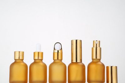 Essential oil bottle portable cosmetic sub-bottling beauty liquid glass bottle (3)