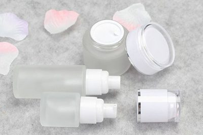 Glass Toner cream jar (2)