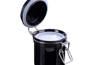 Sealed jar with bright silver stainless steel buckle (5)