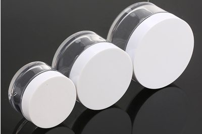 Thickened body ABS screw cap cosmetic jar (2)