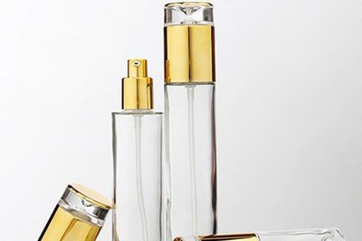 Transparent glass lotion bottle (5)