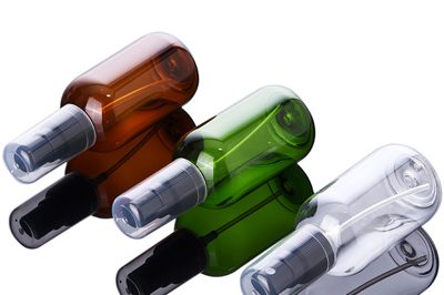 Transparent pet plastic cosmetic bottles (4)