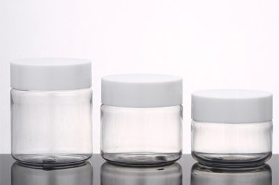 clear pet plastic cream jar with plastic lid (3)