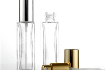 30ml rectangular glass aluminum fine mist spray bottle (2)