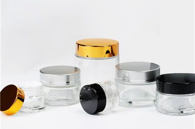 Spot high-grade transparent glass cream sub-bottle (4)