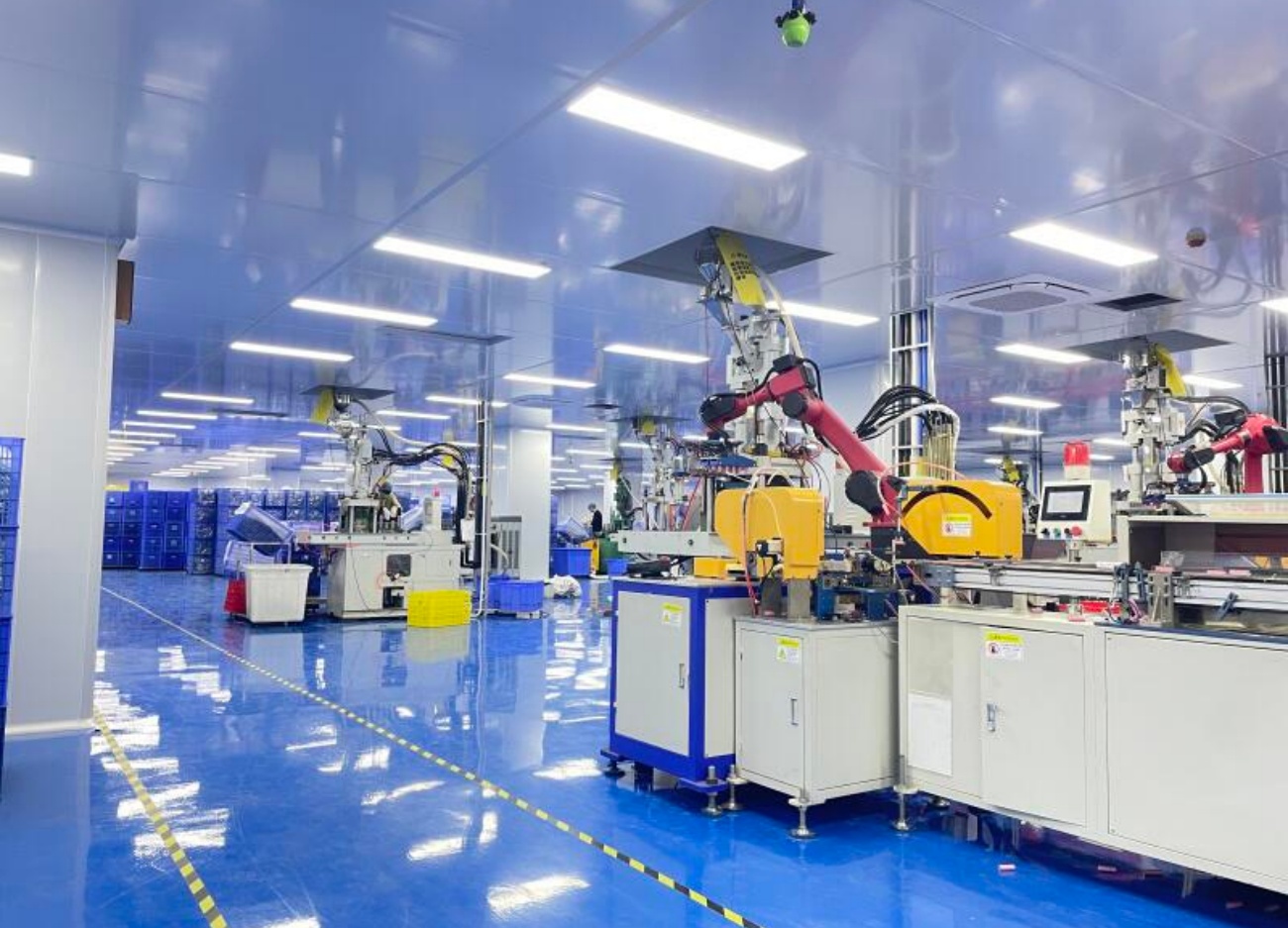Automated Cosmetic Packaging Component Production Line