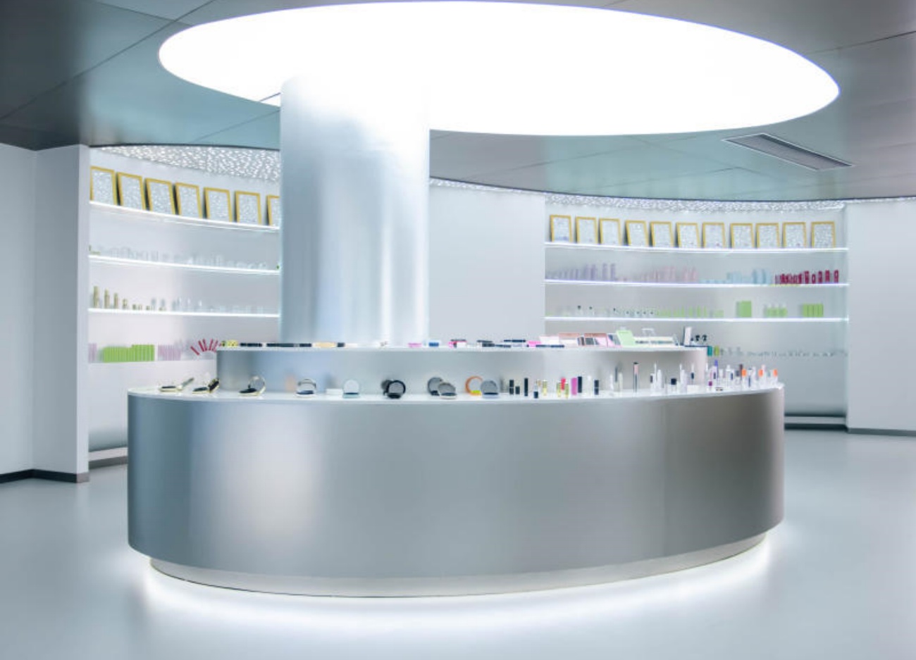 Cosmetic Packaging Product Sample Showroom