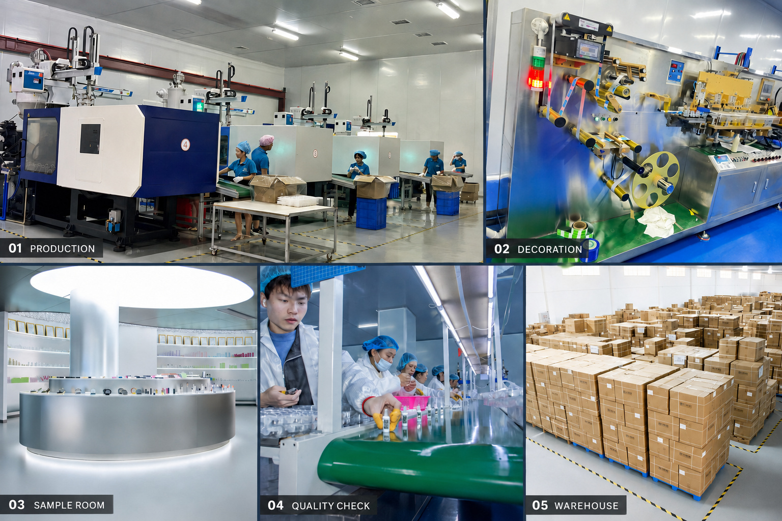 Cosmetic packaging manufacturing process overview